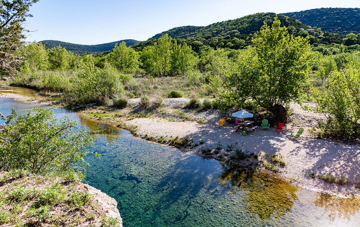 Hidden River Ranch 265 Acre Ranch Real County Image 1